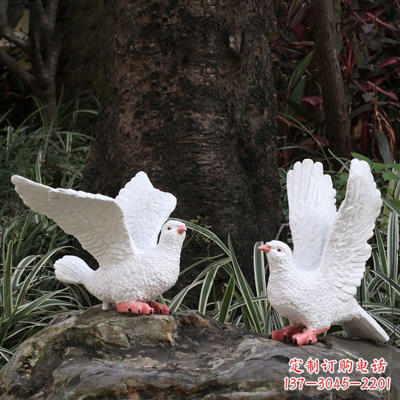 宁波精美的鸽子抽象雕塑