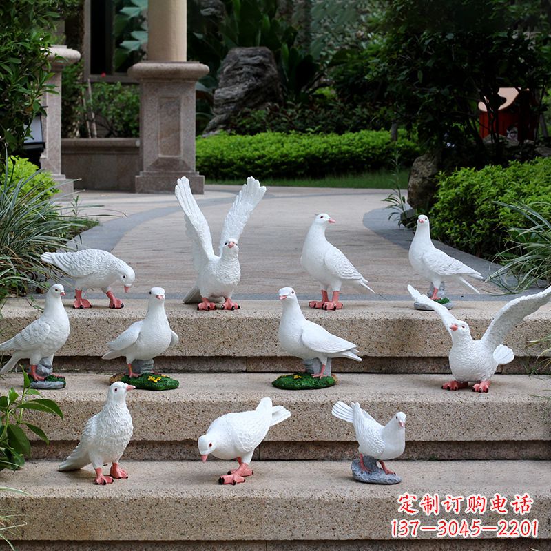宁波艺术之美·鸽子雕塑