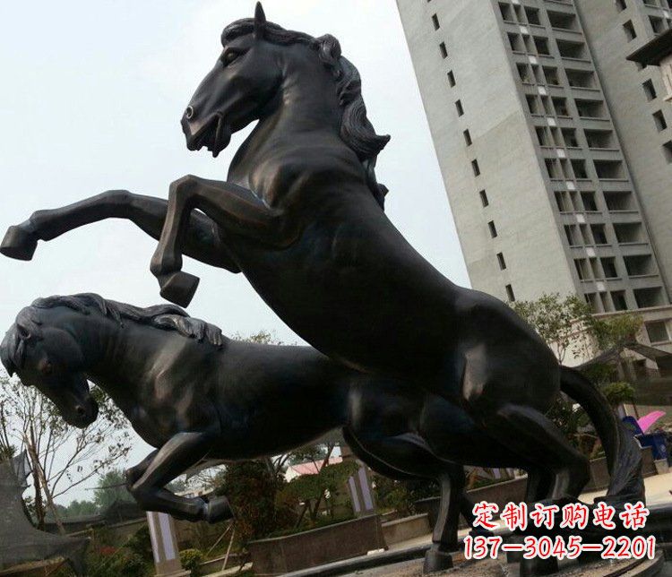 宁波高雅实木动物雕塑