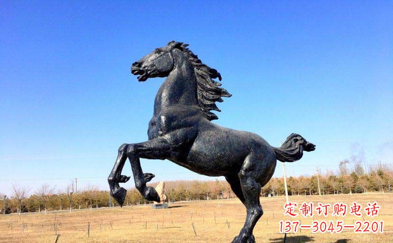 宁波精美铜雕奔马动物雕塑