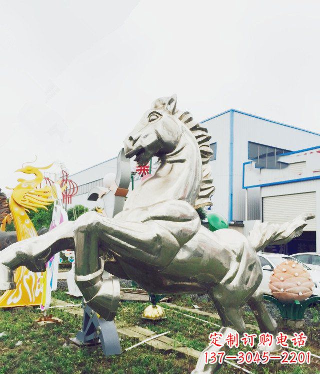 宁波产品名称优雅的不锈钢雕塑——奔马