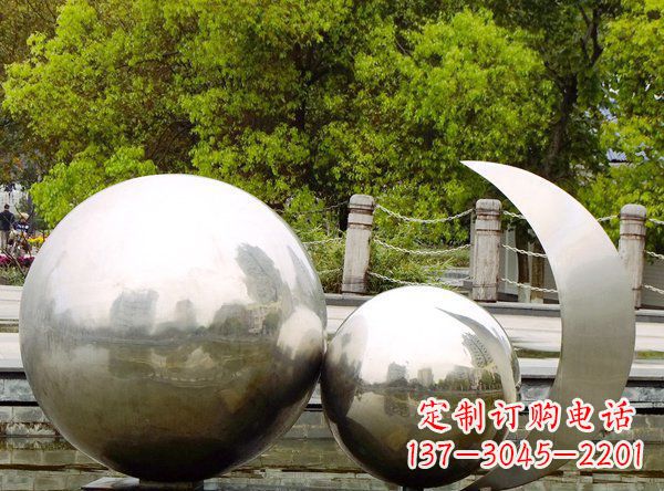 宁波别出心裁不锈钢地球雕塑