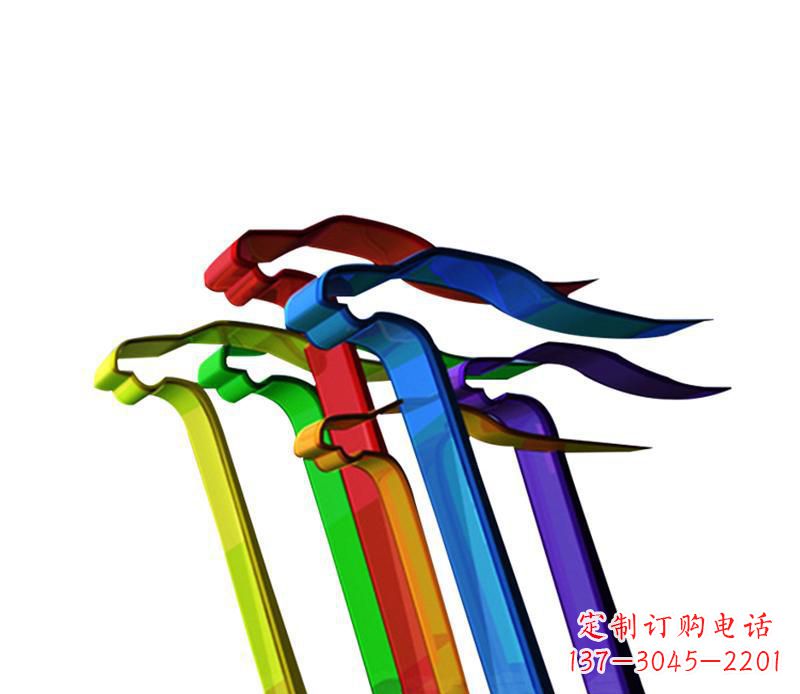 宁波欣赏性强的不锈钢飞翔飘带景观雕塑