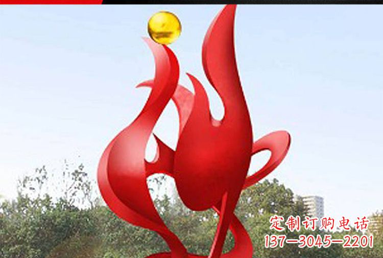 宁波现代工艺不锈钢凤凰雕塑
