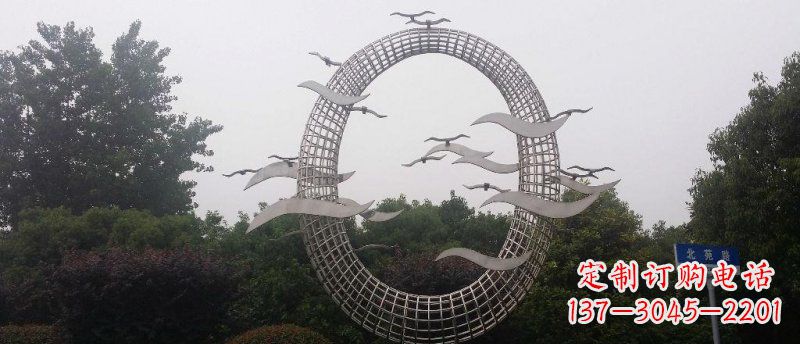 宁波抒情海鸥雕塑