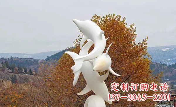 宁波山东中领雕塑海豚雕塑让自然之美悠然而生