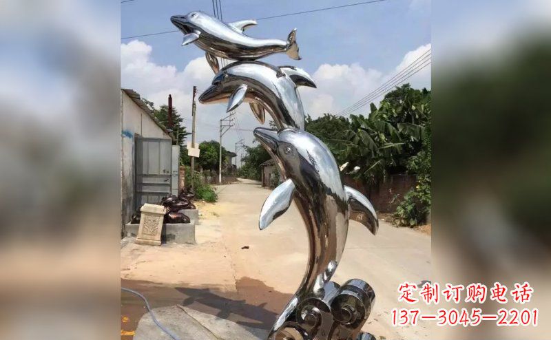 宁波产品名称优雅海豚雕塑