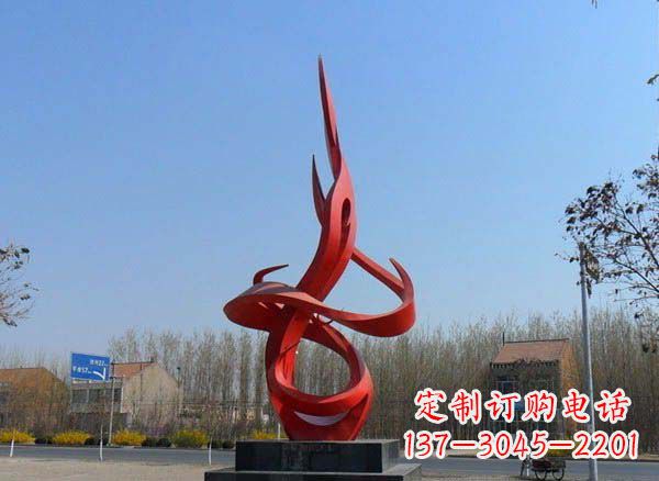 宁波不锈钢火苗经典建筑雕塑