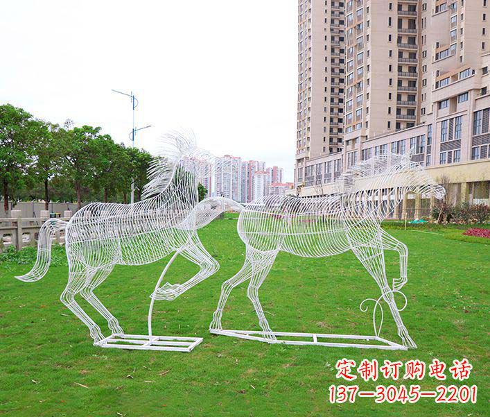 宁波不锈钢马雕塑