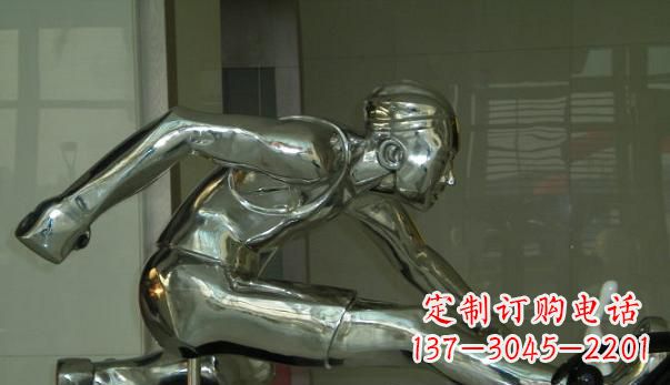 宁波不锈钢运动员雕塑