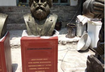 宁波欣赏历史，珍藏马克思头像雕塑