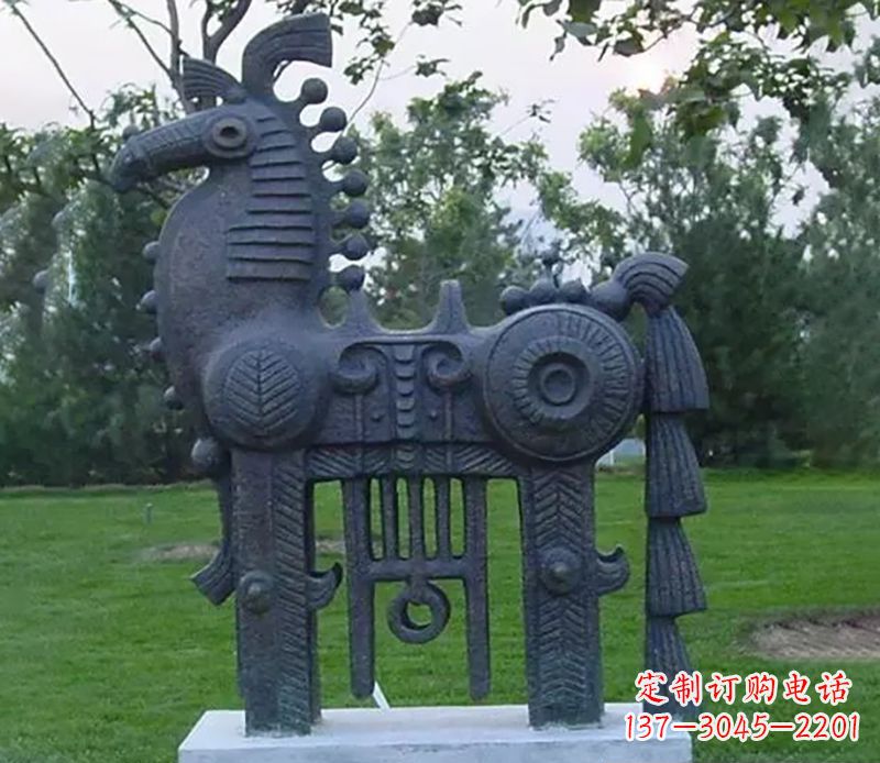 宁波高品质马铜雕塑