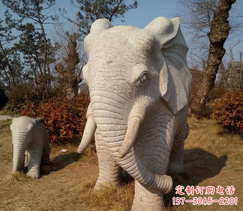 宁波精美大象雕塑