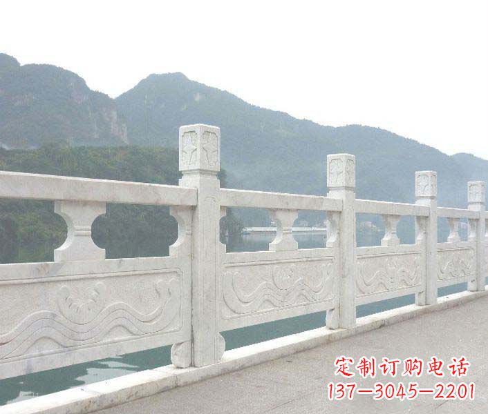 宁波高品质公园大理石栏板景观石雕