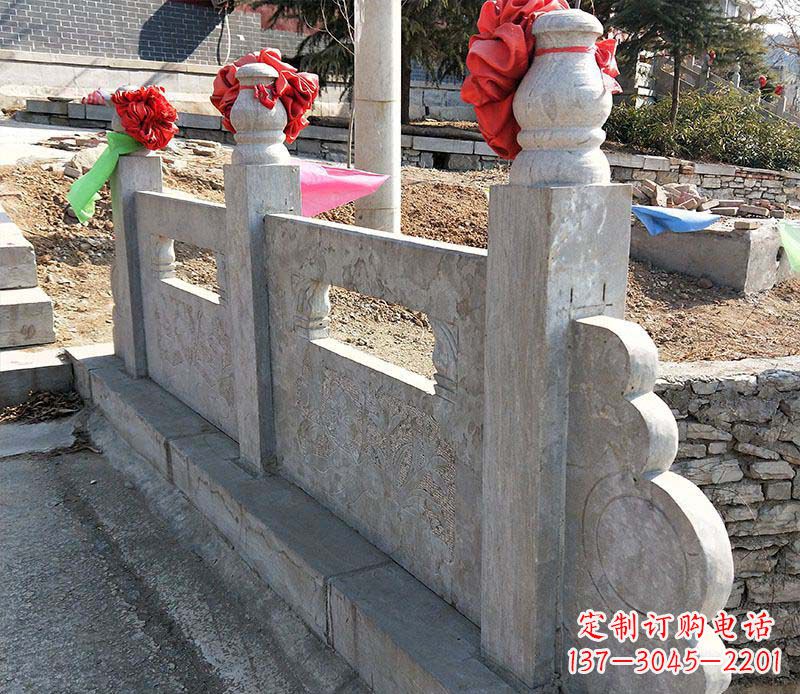 宁波公园定制石栏板雕塑