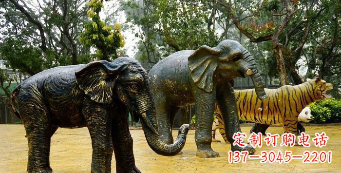 宁波大象雕塑铜雕