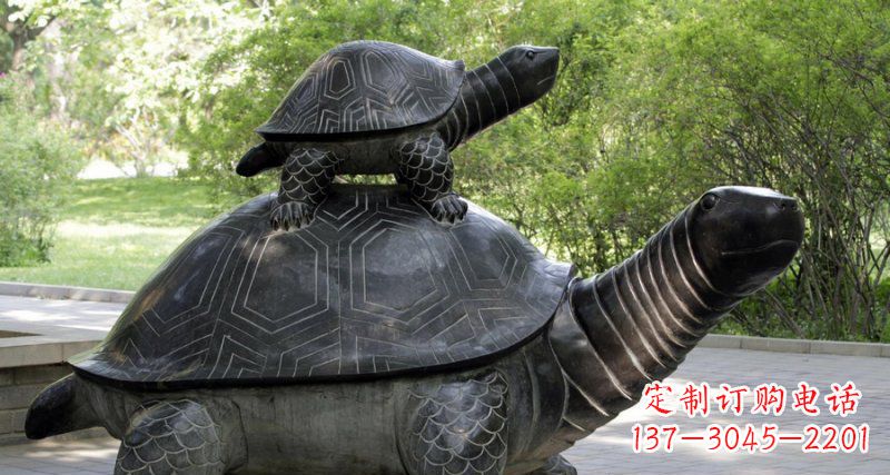 宁波铜质乌龟景观雕塑