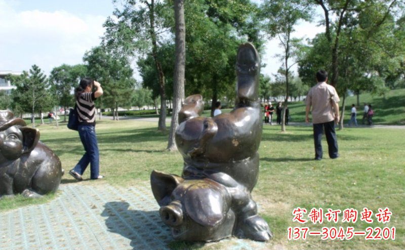 宁波产品名称中领雕塑铜质动物雕塑