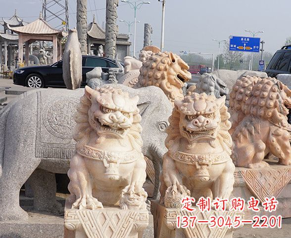 宁波中领雕塑狮子石雕,传承经典,赋予新生