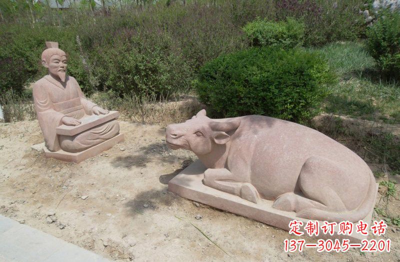 宁波浪漫情怀牛雕塑