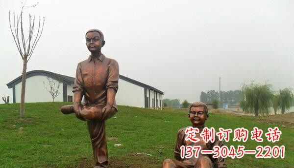 宁波欢乐童真·儿童铜雕