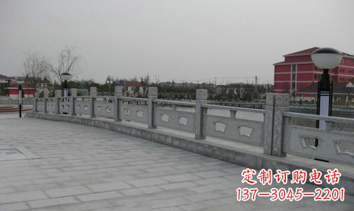 宁波公园仿古石栏板 (2)