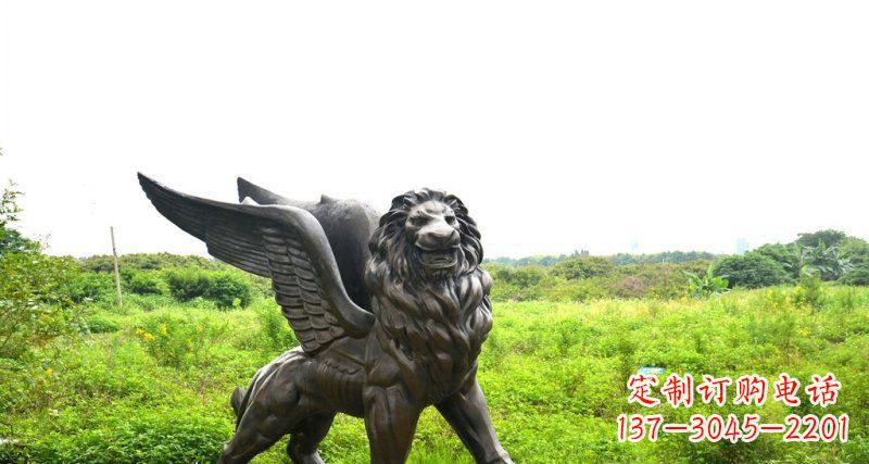 宁波中领雕塑精美的动物铜雕