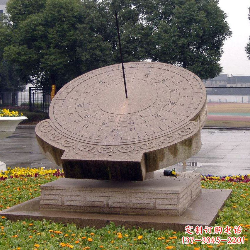 宁波公园广场纪念日晷雕塑