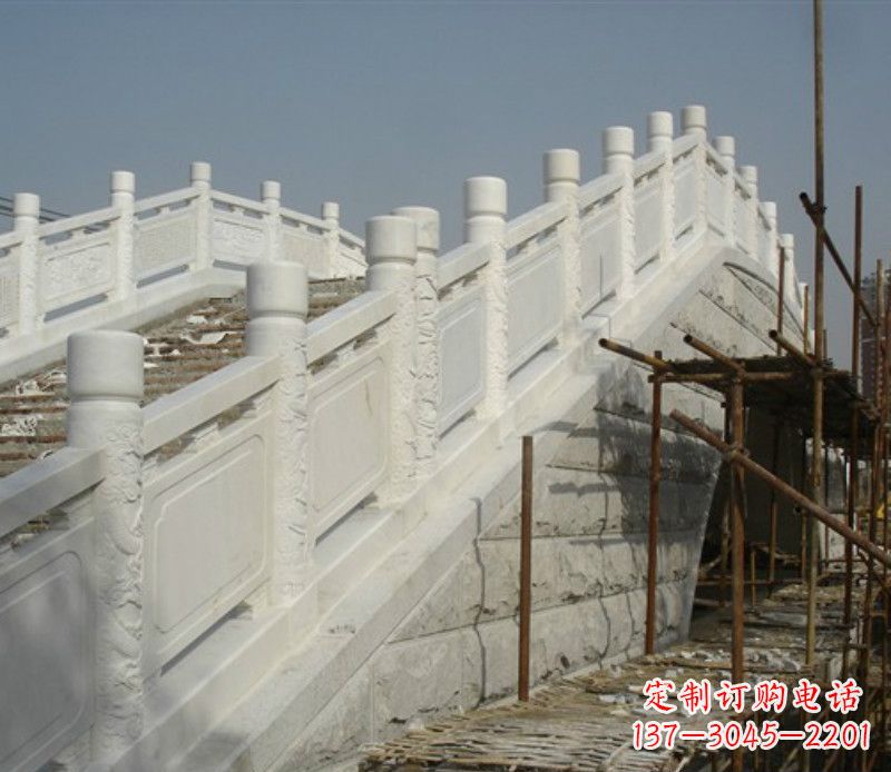 宁波公园汉白玉栏板景观石雕