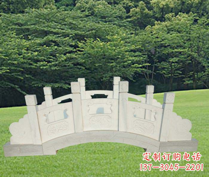 宁波公园汉白玉石拱桥