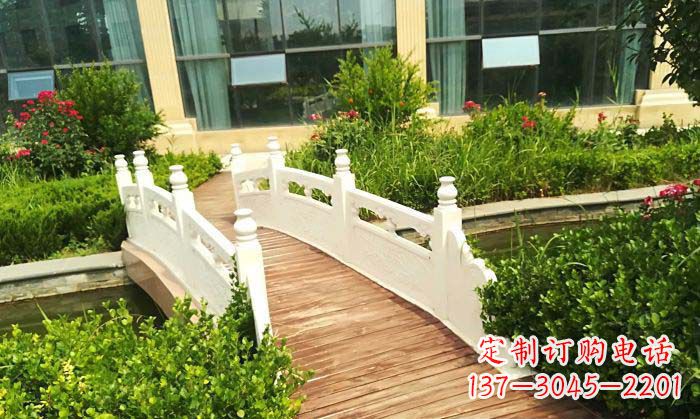 宁波公园汉白玉石拱桥_2