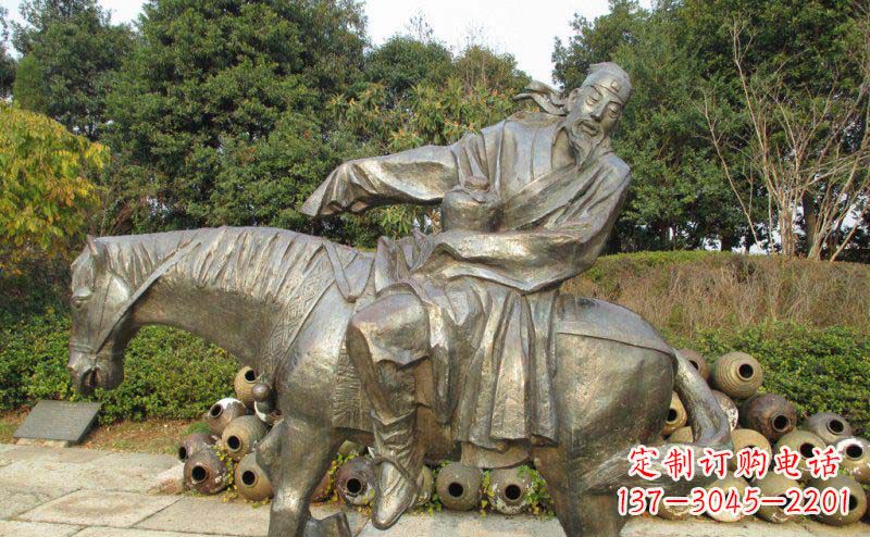 宁波动态骑马雕塑
