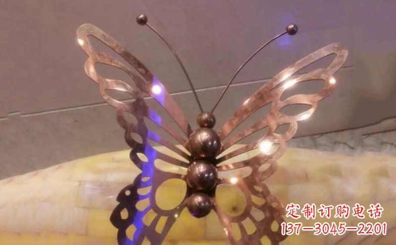 宁波高品质不锈钢蝴蝶雕塑