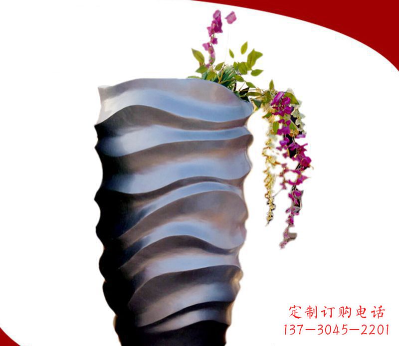宁波领雕塑花盆景观雕塑
