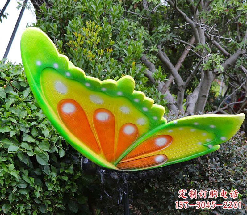 宁波玻璃钢仿真蝴蝶雕塑