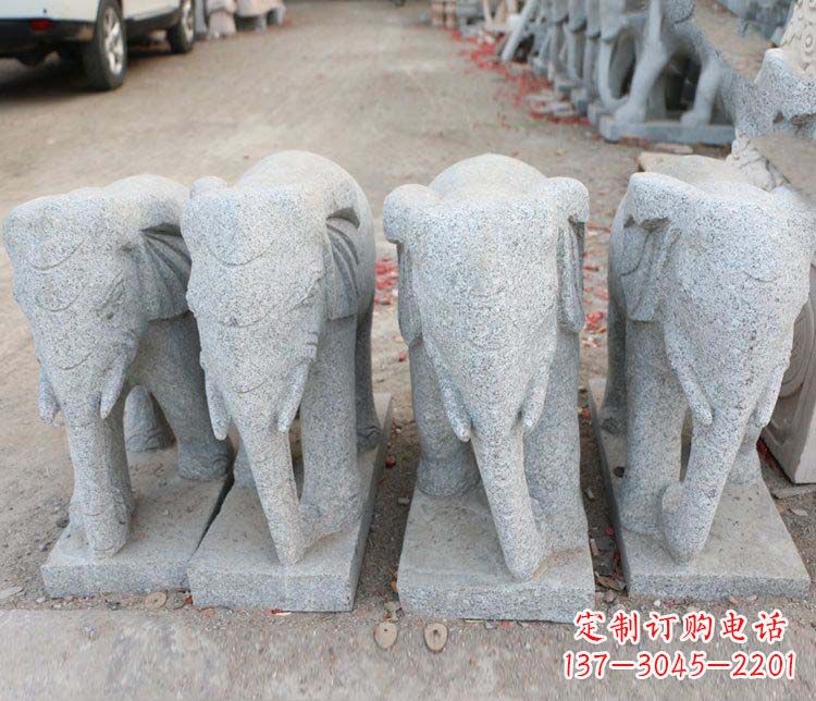宁波优雅流畅的大象雕塑