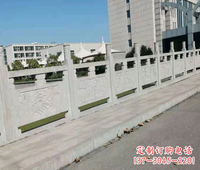 宁波精美大理石浮雕栏板