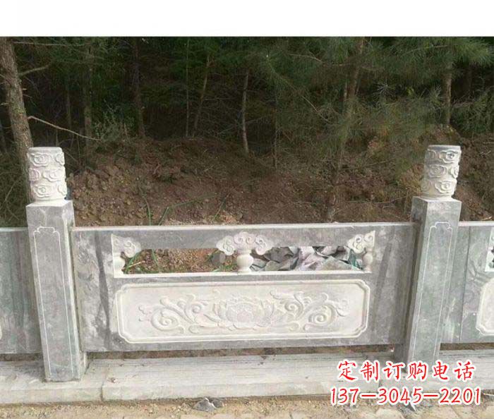宁波大理石栏板石雕艺术品