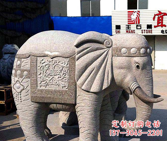 宁波高品质缅甸大象雕塑