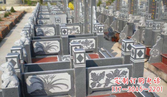 宁波浪漫传统的仿古石栏板雕塑