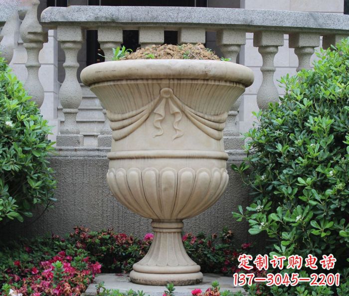 宁波欧式风格花盆雕塑