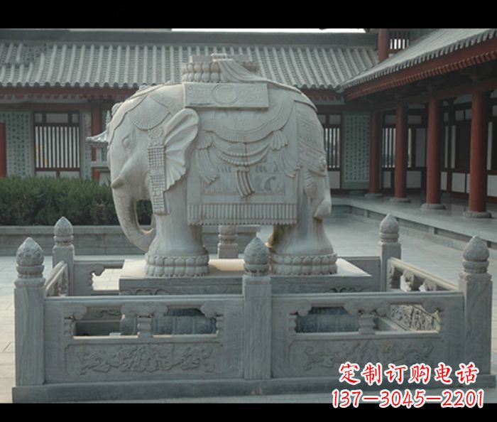 宁波用大象雕塑彰显田园风情