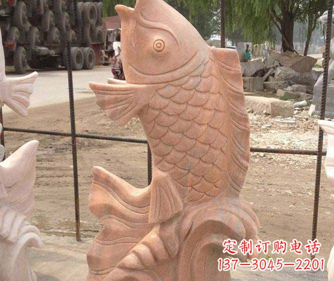 宁波红石喷泉雕塑,点亮公园景观