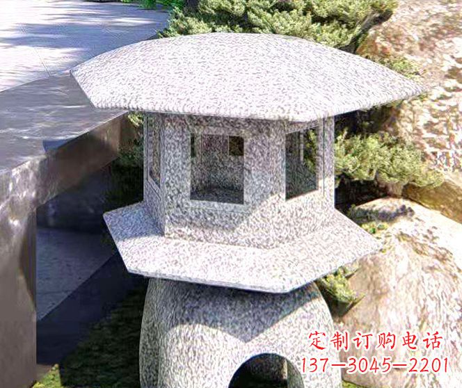 宁波公园景观小型石灯雕塑 (2)
