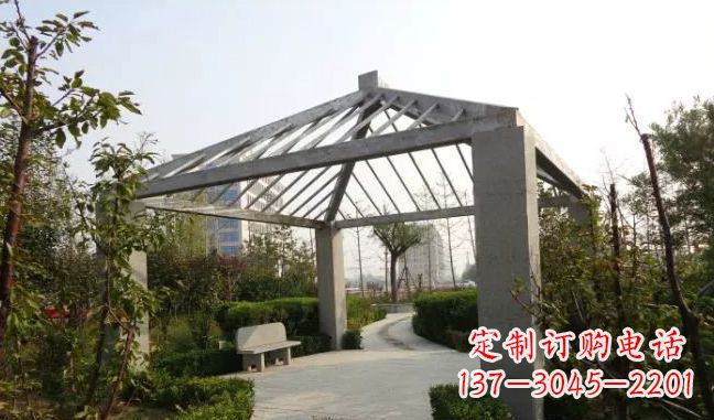 宁波精美不锈钢凉亭雕塑