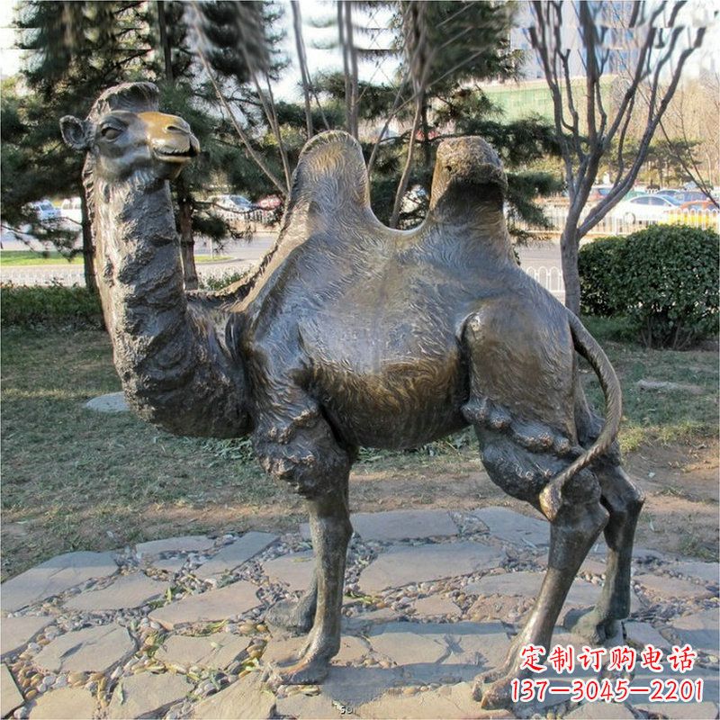 宁波精美绝伦的室内装饰品——骆驼铜雕