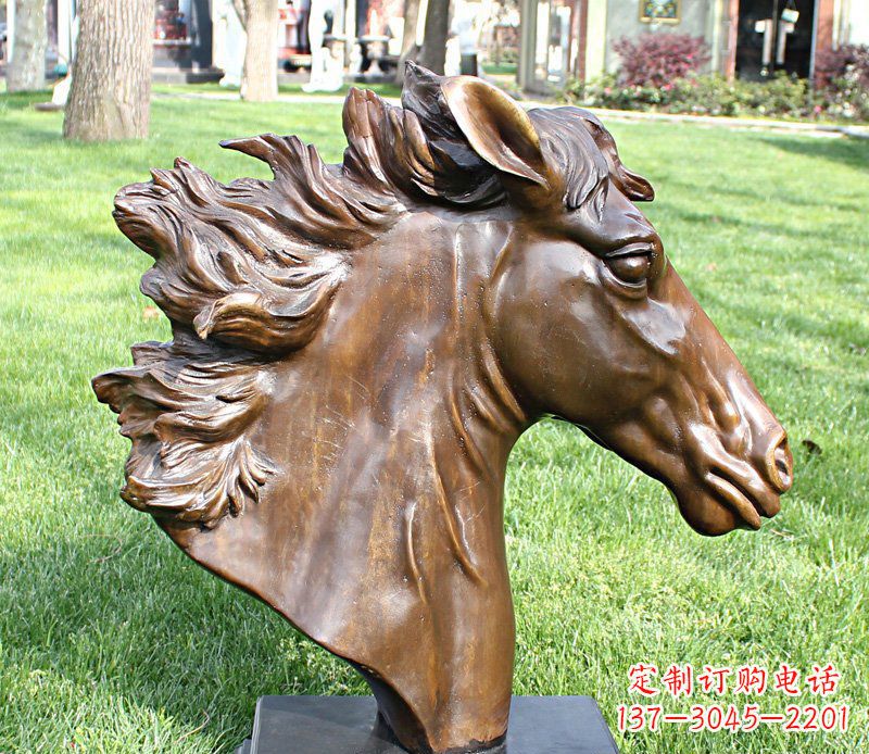 宁波马头铜雕工艺品