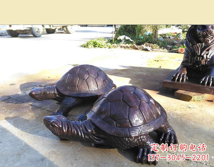 宁波温情乌龟铜雕