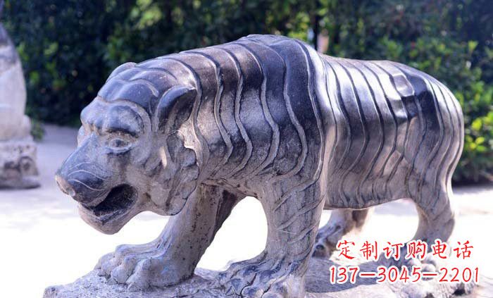 宁波青石老虎雕塑——充满力量与美感的艺术品