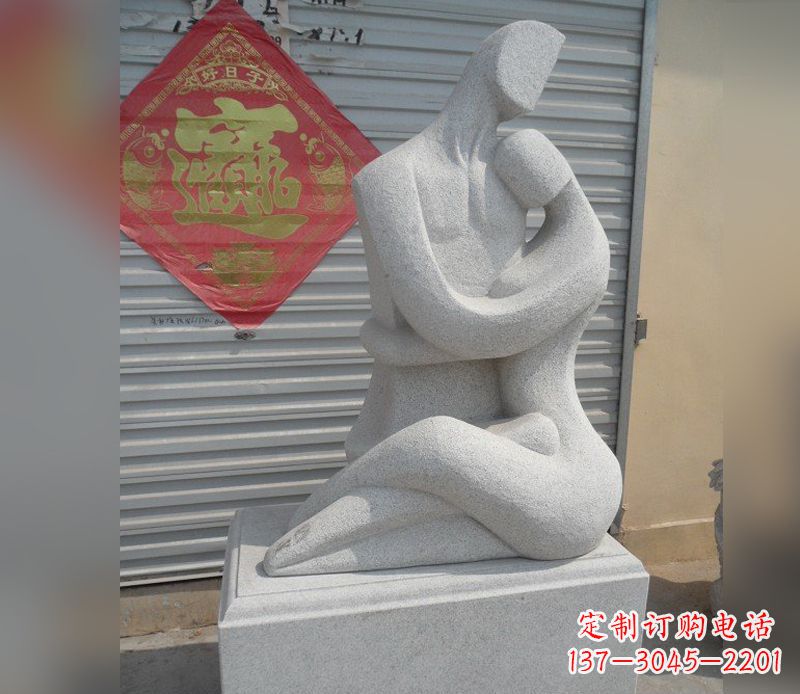 宁波唯美情侣雕塑